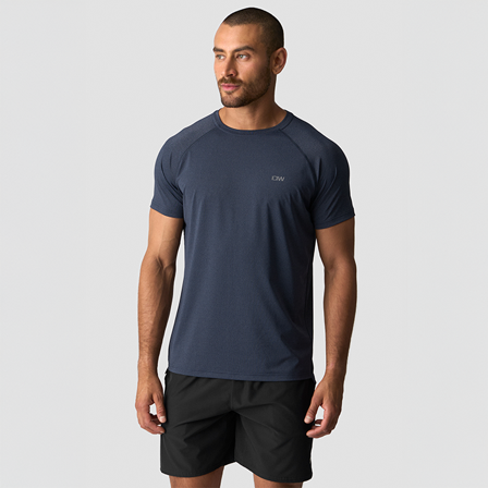 ICANIWILL Workout Melange T-skjorte Blå