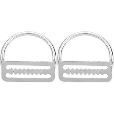 D-Ring Vægtbælteholder, 2 stk. Vægtbælteholder Stop Bent D-Ring