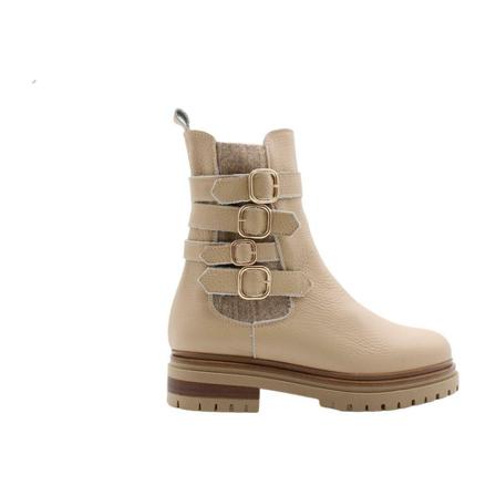 E mia, Boot Beige, Dames, Maat:38 EU