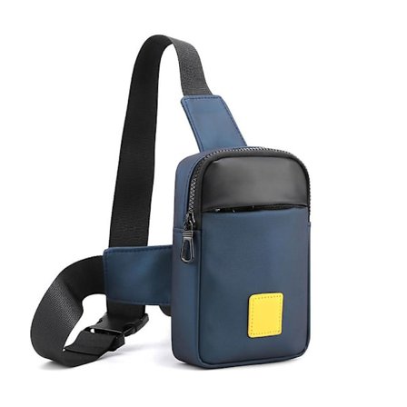 Vattentät nylon axelväska - student koreansk casual liten bröstväska
