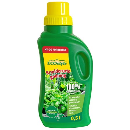ECOstyle Krydderurtegødning 500 ml, Tøj & Bolig, Husholdning, Havetilbehør