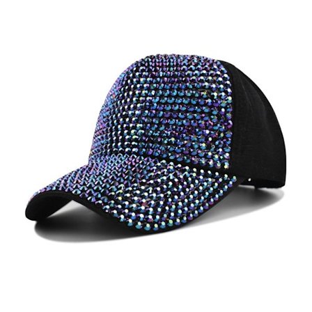 Rhinestones Baseball Caps Shiny Pailletter Cap 09 09