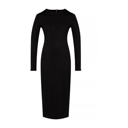 Dolce & Gabbana, Pencil dress Zwart, Dames, Maat:M,stretch