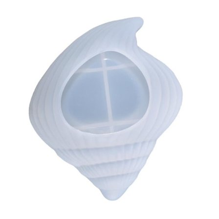 Resin Coaster Forme Konkylie Opbevaringsbakke Form Silikone Agat Blank Coaster-fg
