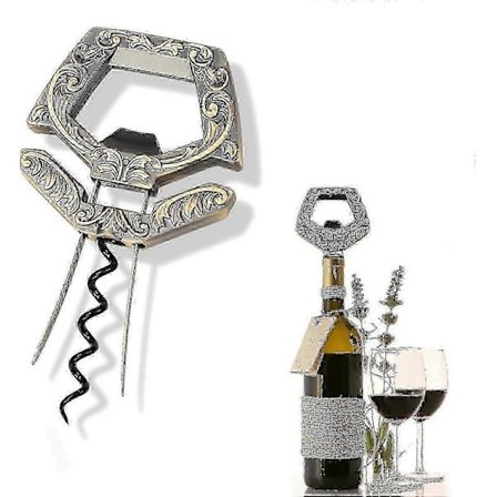 3 i 1 Ah So Dobbel Vinåpner & Korkfjerner, Den Kan Fjerne Eldre og Skjøre Vinkorker Så Enkelt for Kjennere Å Åpne En