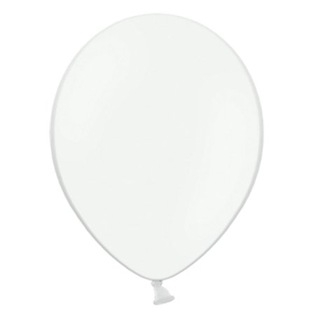 Små Pastell Hvite Latexballonger 100-pakning