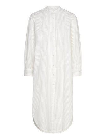 Sheer Shirting Kaftan - Gili Designers Knee-length & Midi White Rabens Sal R