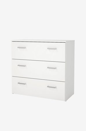 Tvilum - Space Chest 3 skuffer - Pakke - Hvid - Kommoder - Fra Homeroom