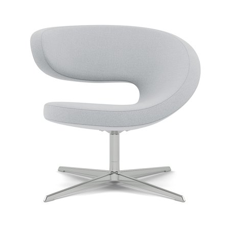 Varier Furniture Peel Club - Chrome base