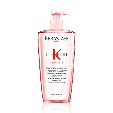 KÉRASTASE Genesis Bain Hydra-Fortifiant Shampoo 500 ml, Hår, Shampoo, Hårshampoo