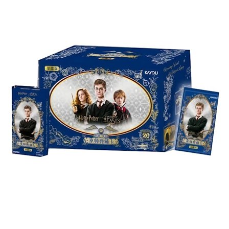 KAYOU Äkta Harry Potter Card Wizard Collection Card To Reality Edition Real TC Powerful Trio Card Game Collection Toy Present