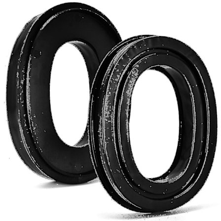 Ersättningsgelkuddar för 3M Peltor Tactical 100/300/500 Hörlurar