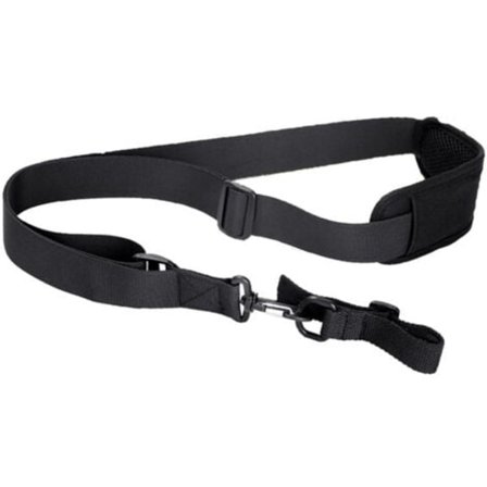 Justerbar sele for gressklipper, skulderstropp i nylon for gressklipper, skulderstropp for motorsag og gresstrimmer (svart)