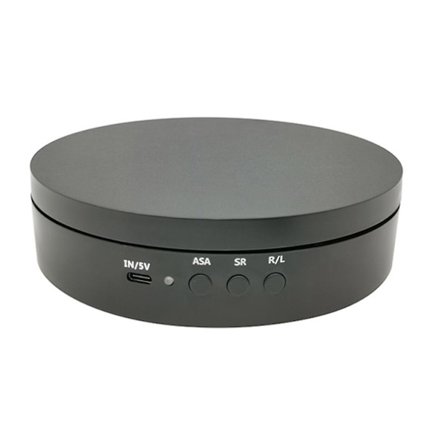 Sähköinen pyörivä näyttöteline säädettävällä 3 nopeudella