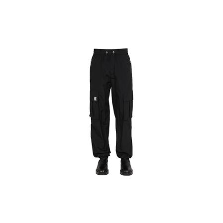 Balmain Logo Cargo Bukser Sort, Herre