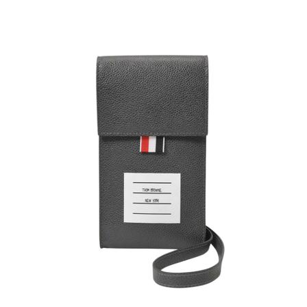 Thom Browne, Shoulder Bags Grijs, Heren, Maat:ONE Size
