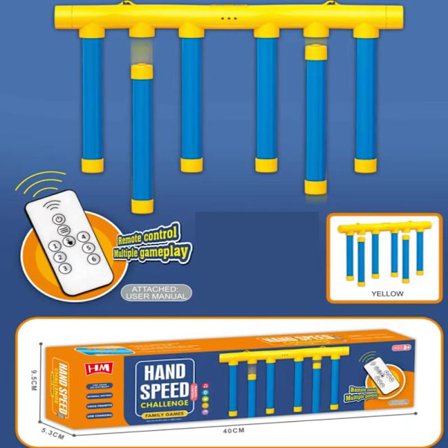 Reflex Challenge-spel, Fånga pinnen-reflexspel, Träning av hand-öga-koordination, Hand-öga-koordinationsreaktion