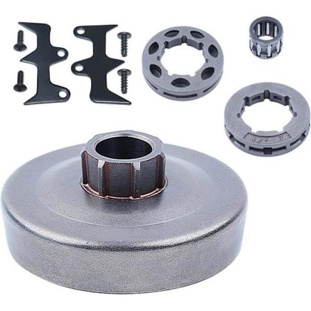 325" motorsavskoblingstromlesæt kompatibel med Husqvarna 235 235E 240 240E reservedele med fælgkædehjul, ruller