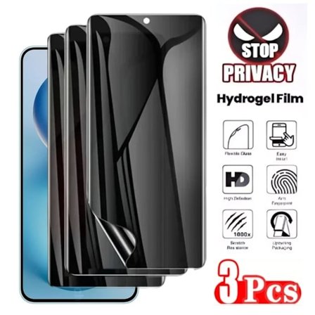 3-pack Anti-spion Hydrogel Film för Samsung Galaxy S25 S24 S23 Ultra S21 S22 S20 Plus S24 FE Note 20 10 Fulltäckande Skärmskydd