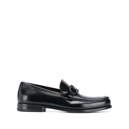 Salvatore Ferragamo Flat Schoenen , Zwart , Heren , Maat: 42 EU