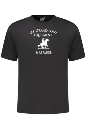 U.s. Grand Polo T-shirt Maniche Corte Uomo Nero
