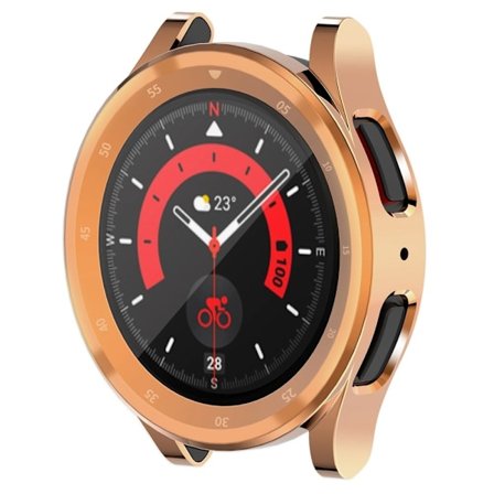 Samsung Galaxy Watch 5 Pro skaldesignskydd - Roséguld