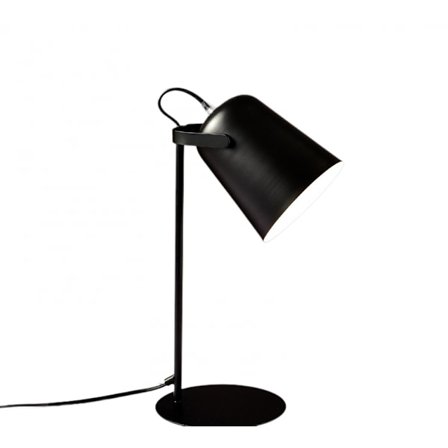 Järnskrivbordslampa, kreativ LED-lampa, nordisk minimalistisk stil,