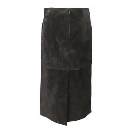 Saint Laurent Vintage Pre-owned Midi Nederdel Sort, Dame