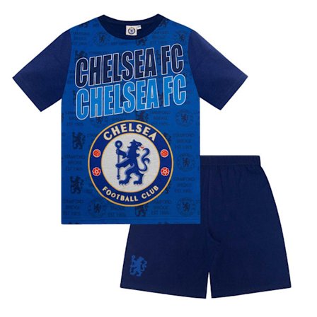 Chelsea FC Pojkar Drogba 11 Sublimering Kort Pyjamasset 4-5 År