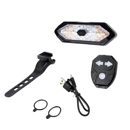 Universell Kompatibilitet Skoter Bakljus Laddning Cyklar Skoter Bakljus för Motorcykel Skoter Fyrhjulingar