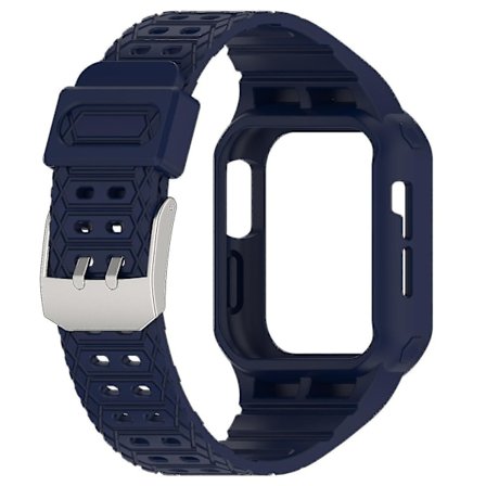 Klockarmband för Apple Watch Series 8/7 41mm/6/5/4/SE/SE (2022) 40mm/3/2/1 38mm Integrerat klockarmband