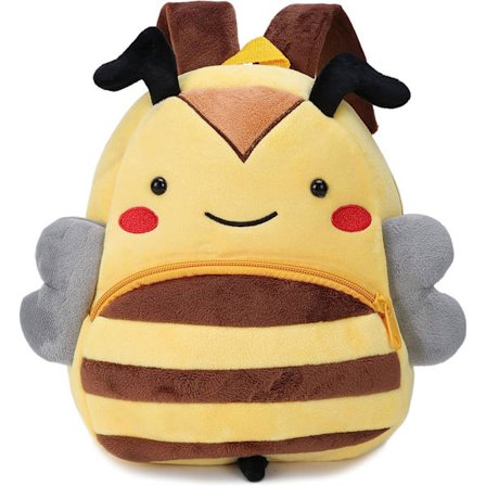 Bee cartoon animal barnryggsäck ryggsäck för dagis plysch ryggsäck för barn