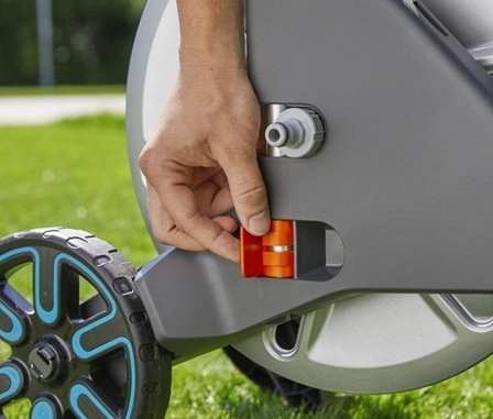 Gardena AquaRoll L Easy Metall - slangetralle