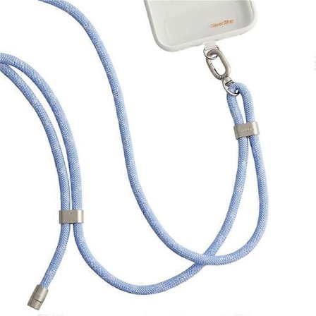 TORRAS Justerbar Telefon Lanyard Crossbody Rem Handsfree Bärbar Tillbehör med Fästflik [DB]