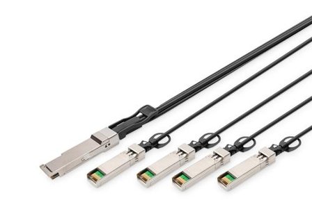 Digitus DN-81325 QSFP+ DAC Breakout Cable 5M