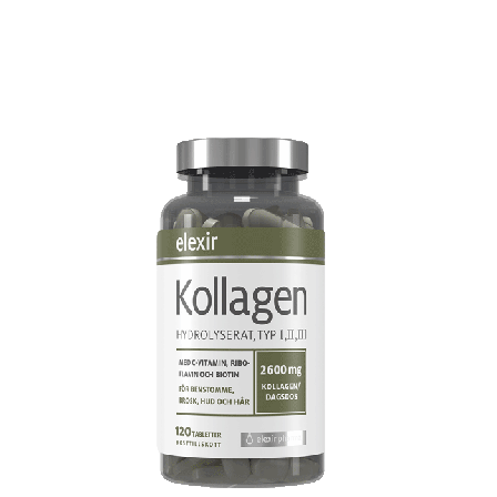 Elexir Pharma Kollagen 120 tabletter