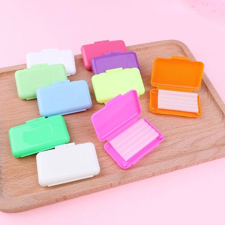 10 æsker Dental Ortodontisk Voks, Tandblegnings Ortodontisk Lindringsvoks, Dental Voks til Ortodontiske Bøjler og Mundapparater Lindrer Irritation