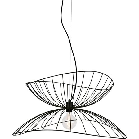 Globen Lighting - Taklampe Pendel Ray black Svart