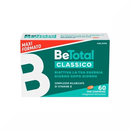 Be-Total Integratore Vitaminico B/B3/B12 Adulti 60 Compresse