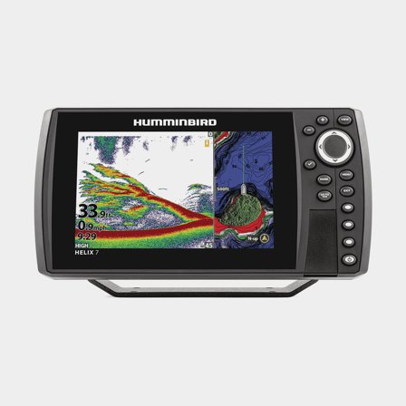 Plotter Humminbird HELIX 7 CHIRP GPS G4N, 7" + echolotová sonda (CHIRP, DownScan)