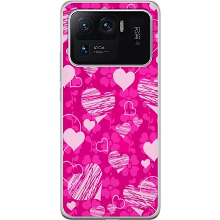 Kompatibel Mobilcover til Xiaomi Xiaomi Mi 11 Ultra PopHjerteMønster