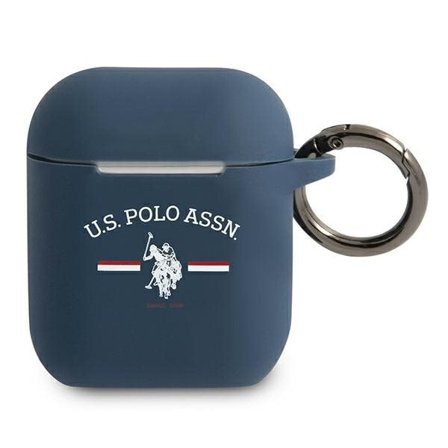 US Polo USACA2SFGV AirPods 1/2-etui marineblå/marineblå