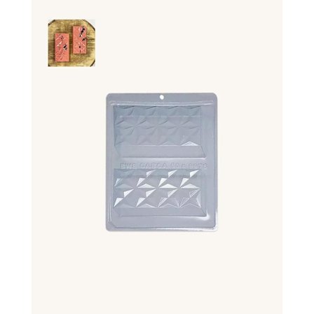 Special 3-delad Form - Pralinform Chokladform Chokladkaka 3D Dubai Kunafa Choklad