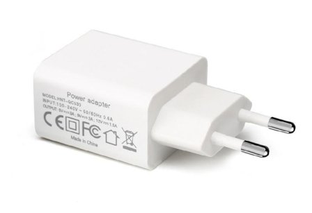 CoreParts USB Power Adapter White