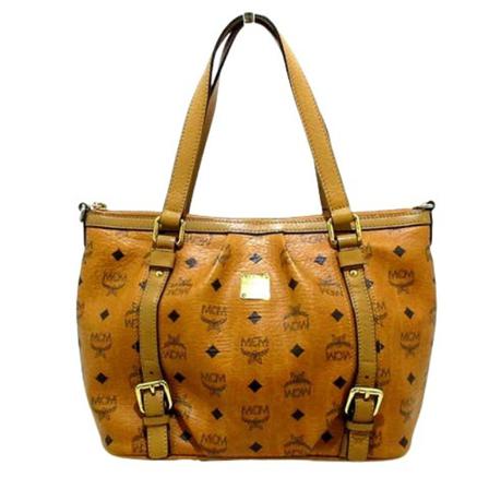 MCM Pre-owned, Handbag Bruin, Dames, Maat:ONE Size,synthetic