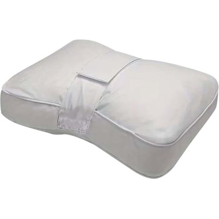 ING Ergonomisk Knæpude til Ortopædisk Støtte og Lindring af Rygsmerter, Sovehjælp med Komfortabel Form for Korrekt Rygsøjlejustering og Velvære