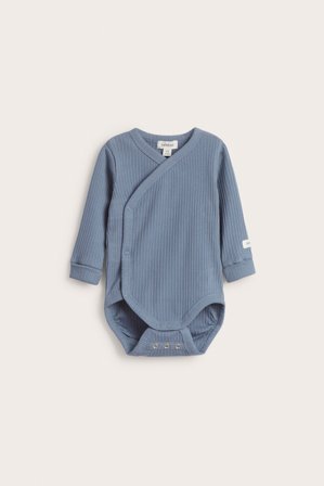 Newbie | Ribbad omlottbody | Blå