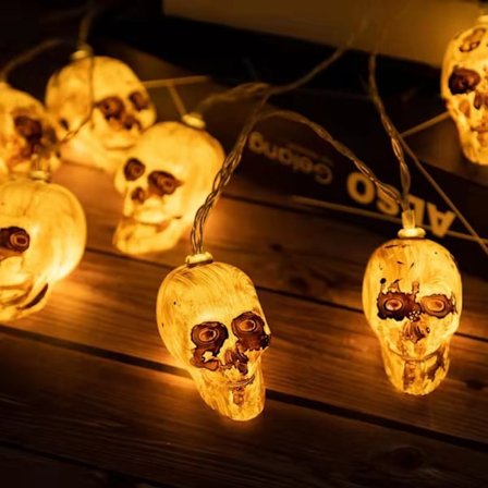 Halloween LED String Light Skeletons Lights 2 2