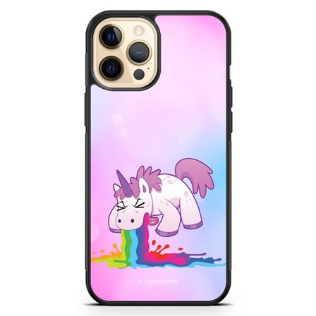 Bjornberry Hårdskal iPhone 12 Pro Max - Kräkande Enhörning