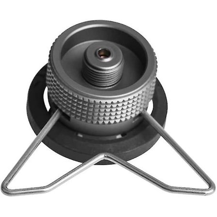 Gas Tank Tilbehør Konverteringshoved Udendørs Camping Flad Gasskomfur Konvertering